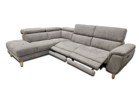 Konin Corner Chaise with 2 x Electric Recliners – GlobalLivingFurniture