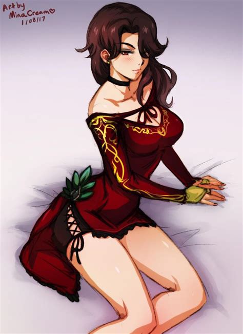 cinder fall art by minacream r rwby