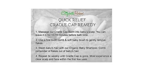 Organic Cradle Cap Baby Dry Scalp Balm