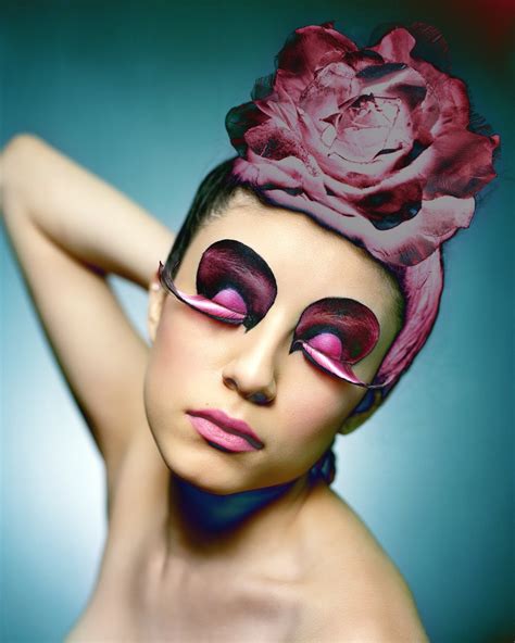 Avant Garde Beauty Shot With View Camera Special Makeup Beauty Shots