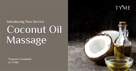 Tyme Spa Coconut Oil Massage Service