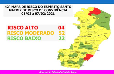 Sc passa de 3,6 mil mortes; Governo do Espírito Santo divulga 42º Mapa de Risco Covid ...