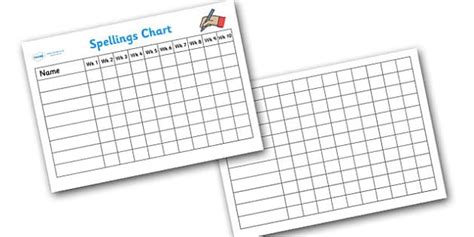 Free Class Spelling Record Wall Charts General Term Class Spelling