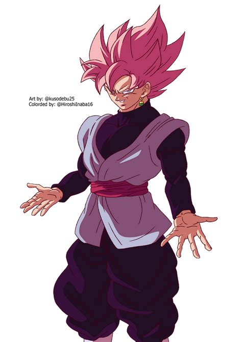 Black Goku Ssj Rose By Hiroshiianabamodder On Deviantart