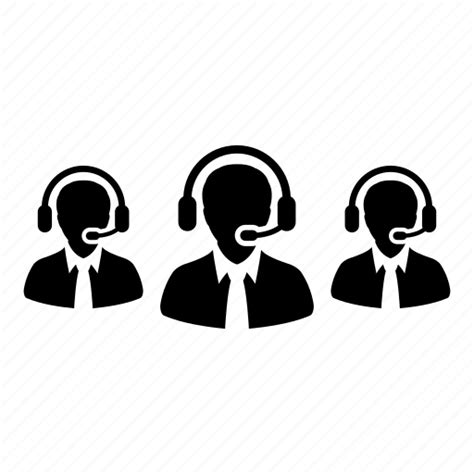 Business Call Center Customer Help Service Support Icon Download