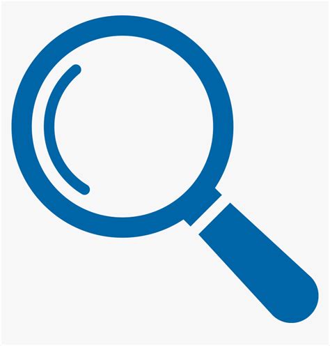 Maybe you would like to learn more about one of these? Septi Concept - Blue Magnifying Glass Icon, HD Png ...