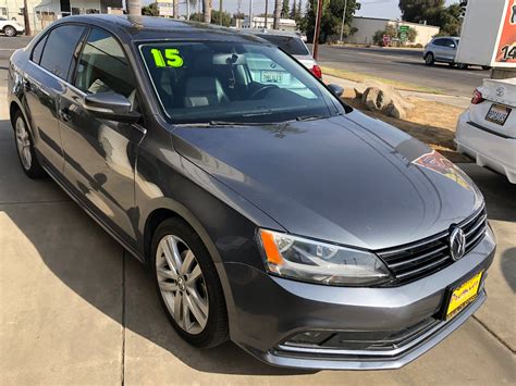 Sedan 4d sel tdi i4. 2015 VOLKSWAGEN Jetta TDI SEL at Premier Auto Visalia