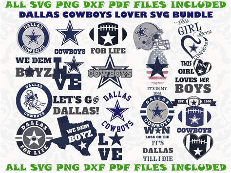 Dallas Cowboys Svg Bundle 2 Baseball Svg Dallas Cowboys Dallas Cowb