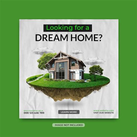 Premium Psd Home Sale Real Estate Social Media Post Design Or