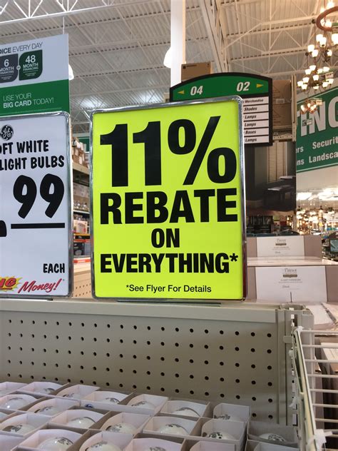 Rebate Center At Menards