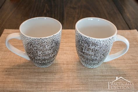 It's amazing that when you make out new creative ideas to decorate or personalize these mugs in your own start painting the simple white mug with a thin brush or the tube itself. How To Make A DIY Sharpie Mug That's Washable!