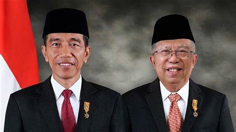 Foto presiden dan wakil presiden. Jokowi - Ma'ruf Amin Sah Jadi Presiden-Wapres RI Periode ...