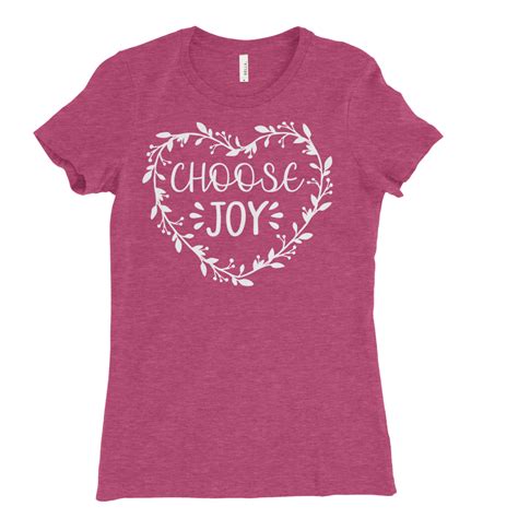 Christian Apparel For Women Choose Joy Shirt Corinthians Corner