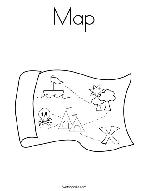Us Map Coloring Page Coloring Pages
