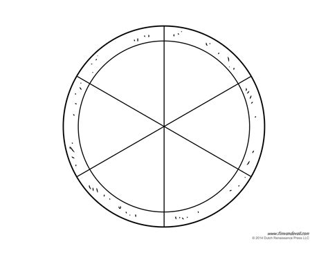 Blank Pizza Template Printable Pizza Craft For Kids