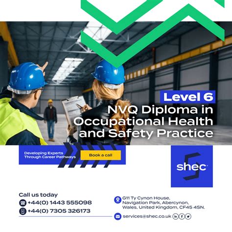 Level 6 Nvq Diploma In Occupational Health And Safety Practice Shec