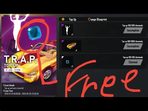 Free fire money refund tricks. TRAP Top Up 100 Diamond Get Free Death Ride Car Skin ...