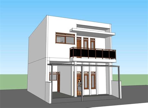 Desain rumah diatas adalah desain rumah modern dengan ukuran 9 x 12 dengan tampilan depan pagar dari batu alam dan kombinasi besi holo. 15 Contoh Denah Rumah Minimalis Modern, Nyaman, dan ...