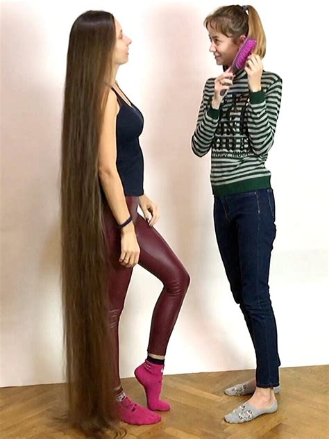 It could fall out very quickly in clumps or gradually. VIDEO - Two long hair lovers - RealRapunzels