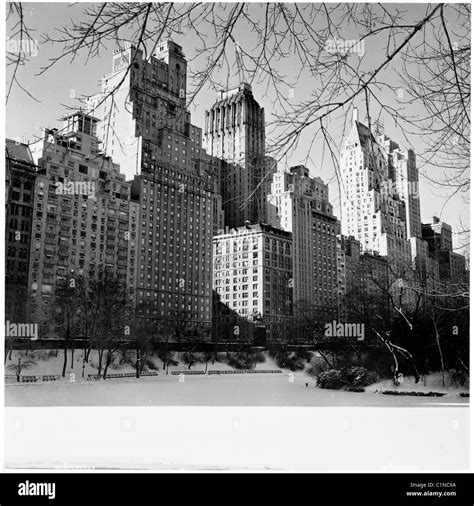 1950s New York City Central Park Black And White Stock Photos And Images