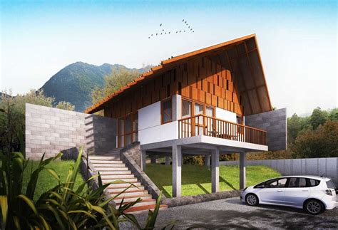 Project Bukit - Home Stay desain arsitek oleh GUBAH RUANG
