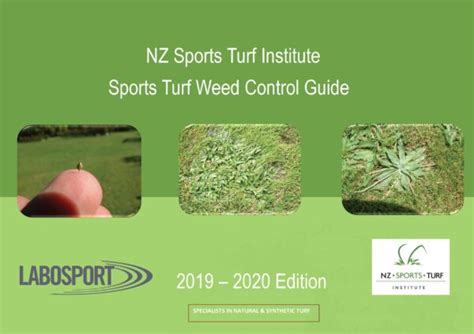 Sports Turf Weed Control Guide Nzsti