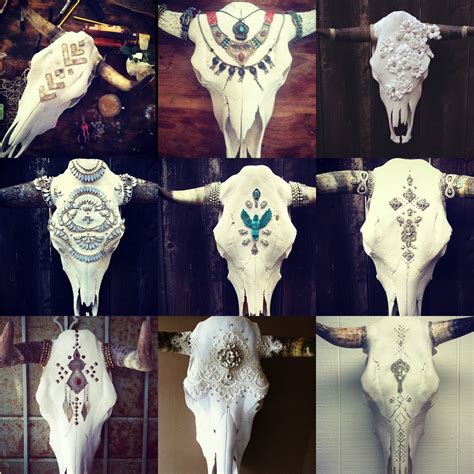 Pin By Allie Nicholson Wills On Spaces Cow Skull Art Cow Skull Decor