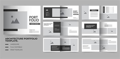 Portfolio Design Architecture And Interior Portfolio Template 16778614