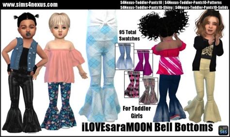 Ilovesaramoon Bell Bottoms At Sims 4 Nexus Sims 4 Updates