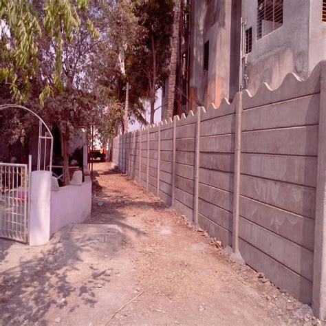 Cement Boundary Precast Walls At Rs Sq Ft In Gurugram Id