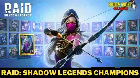 Raid Shadow Legends All Champions List All Playable Characters List