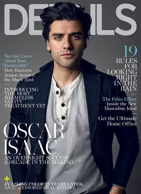 Covers Giorgio Armani For Forbes Oscar Isaac For Details April 2015 More