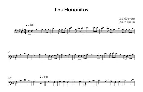 Las Mananitas Arr Yt By Lalo Guerrero Sheet Music For Instrumental
