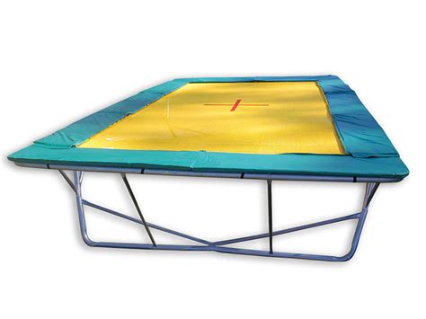 Every backyard pro® trampoline can be used either aboveground (as shown directly above) or at ground level (as shown elsewhere on this page). Rectangle Trampoline - Olympic Standard Aussie Trampoline