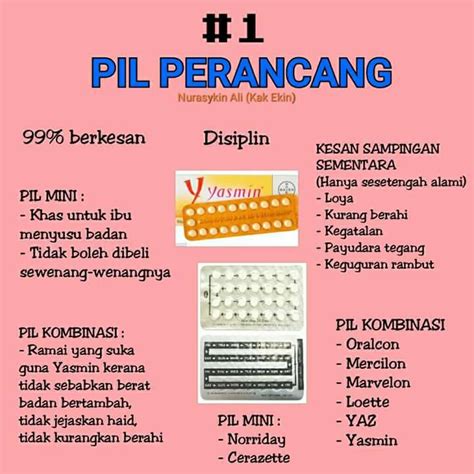 Pil yasmin ada 21 biji je selama sy mkn pil yasmin. Kesan Makan Pil Perancang