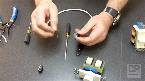 How to Attach Speaker Wire to a Volume Control - YouTube