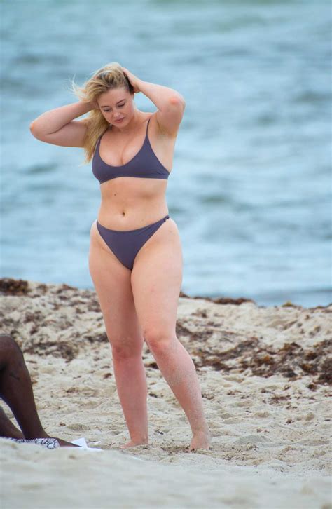 Iskra Lawrence In Bikini On The Beach In Miami 06272020 2 Lacelebsco