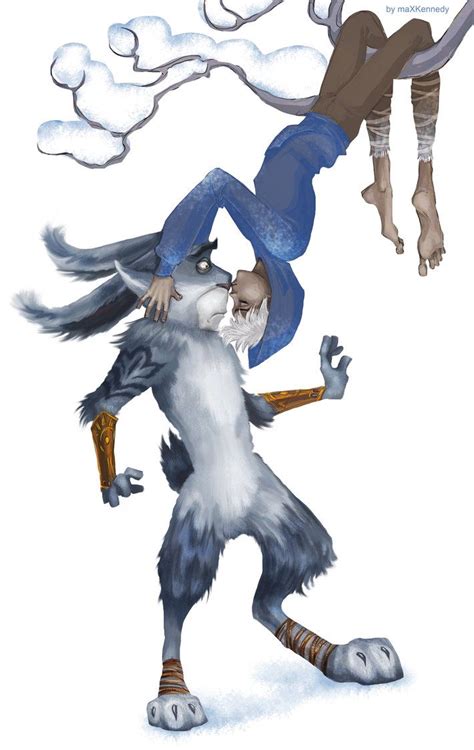 Rise Of The Guardians Jack Frost X Bunnymund By Maxkennedy On I