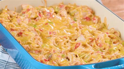 Add the chicken pieces to the boiling water and boil for a few minutes, then. Chicken Spaghetti Casserole | Southern Living - YouTube