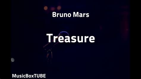 Bruno Mars Treasure Musicbox Cover Youtube
