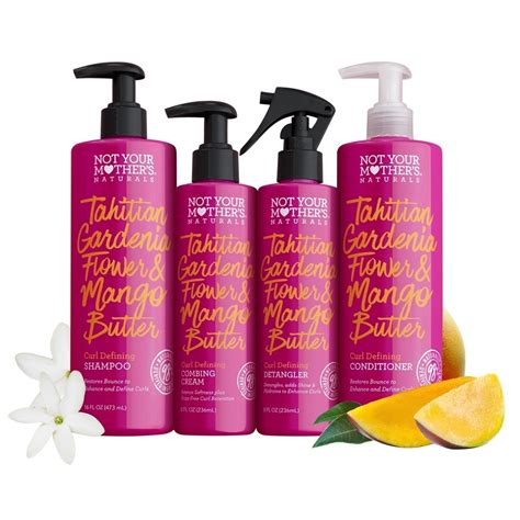 One reviewer reports that it effectively smooths out her knots, even after a long swim in the ocean. Not Your Mother's NATURALS Tahitian Gardenia Flower ...