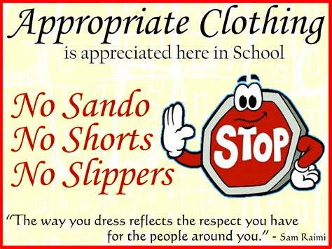 Appropriate Clothing Campaign Casa Del NiÑo Schools System Inc