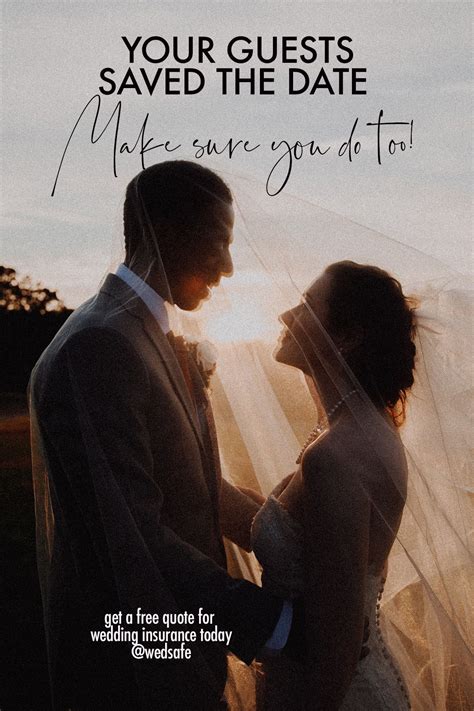 Insure your wedding day! Wedding liability insurance is a must. #