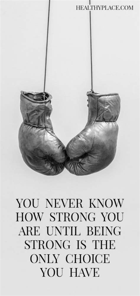 You will get through it and it will make you stronger. Positive Quote: You never know how strong you are until ...