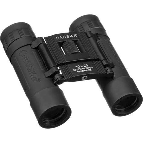Barska 10x25 Lucid View Binoculars Black Ab10110 Bandh Photo