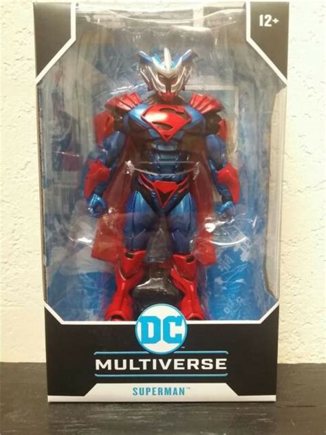 Mcfarlane Toys Dc Multiverse Action Figure Superman Unchained Armor Ebay