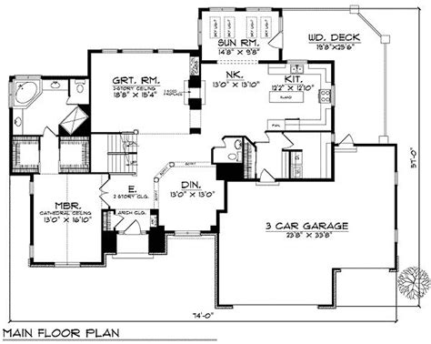 Plan 89497ah 2 Story 4 Bedroom House Plan With Sunroom Bedroom House