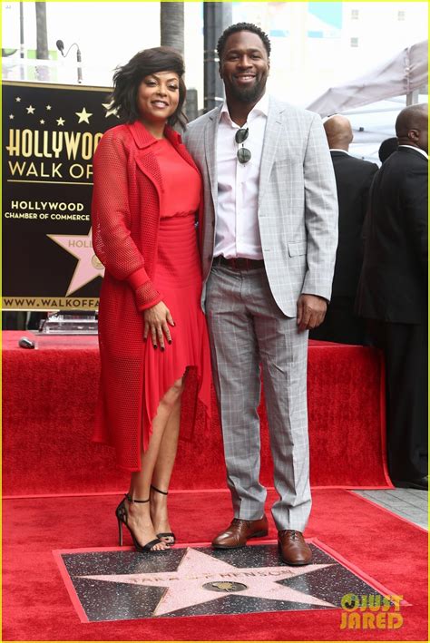 Taraji P Henson Gets Star On Hollywood Walk Of Fame Shares Cute Kisses With Fiance Kelvin