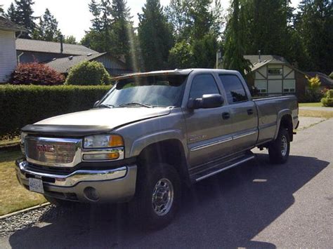 2003 gmc sierra 2500 slt pickup truck for sale in abbotsford, british