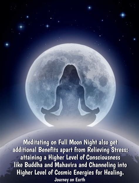 Meditating On Full Moon Night Also Get Additional Benefits Apart From